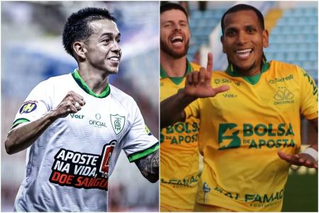 Segovinha, do América, e Otero, do Criciúma