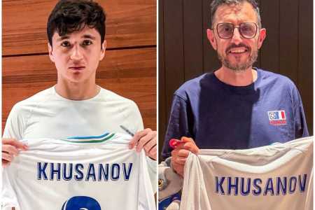 Khusanov manda camisa para cinegrafista