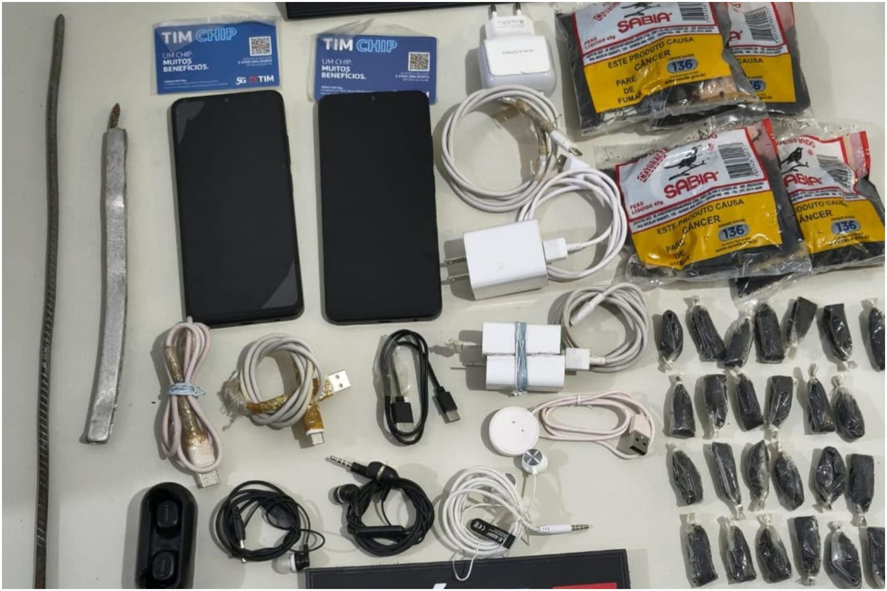 Operação que tinha como alvo 'os Vorcaro' apreende telefones celulares em penitenciária