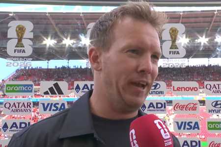 Julian Nagelsmann após vitória da Alemanha sobre a Costa do Marfim