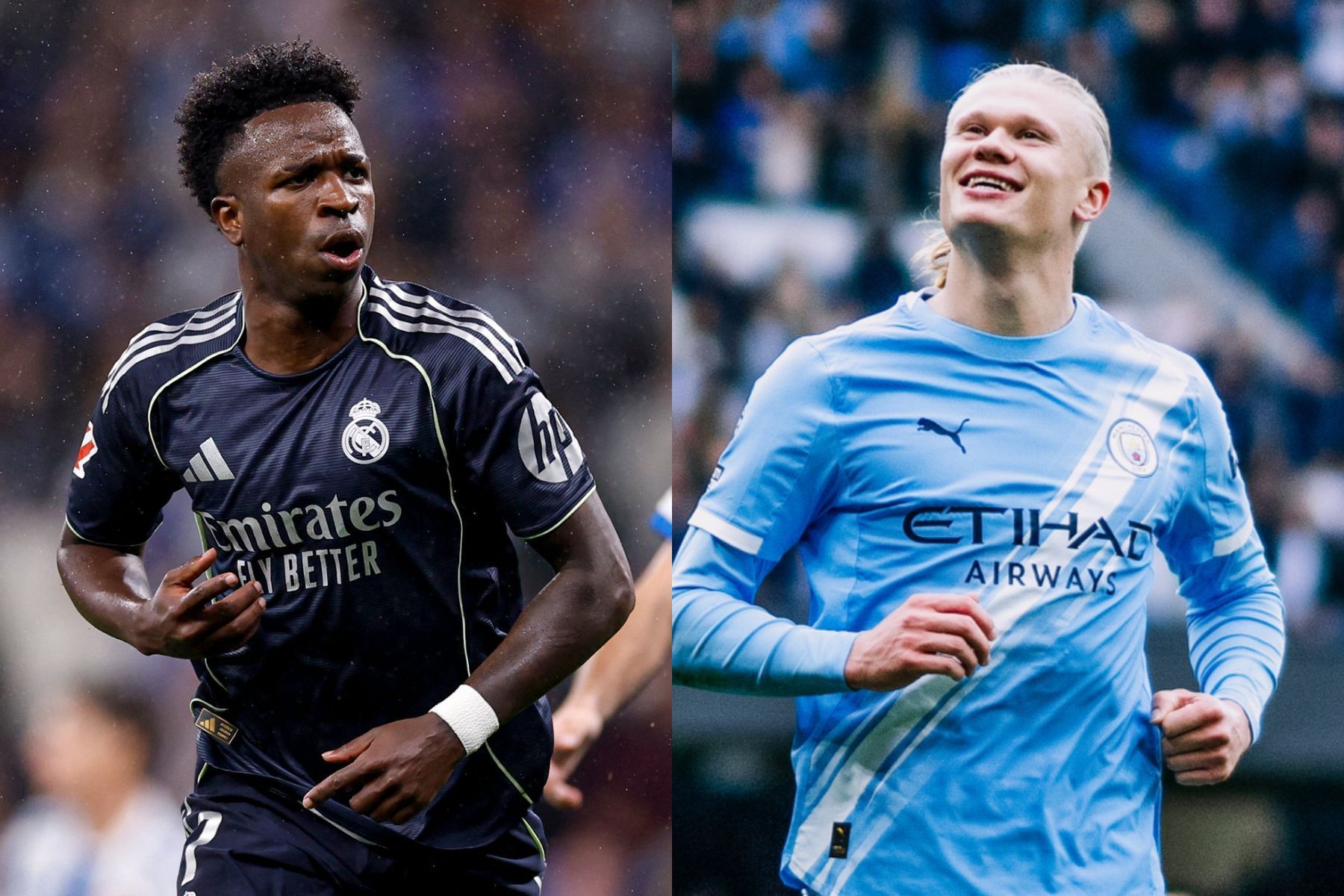Vini Jr x Haaland: o retrospecto dos confrontos entre os astros de Brasil e Noruega
