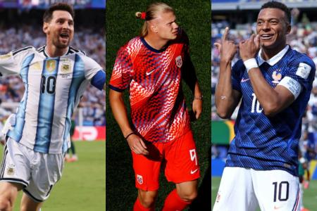 Messi, Haaland e Mbappé foram destaques dos jogos na terça-feira (16)