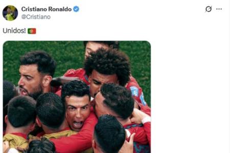 Cristiano Ronaldo vai às redes e manda recado após brilhar contra Uzbequistão • Reprodução/X/Cristiano Ronaldo
