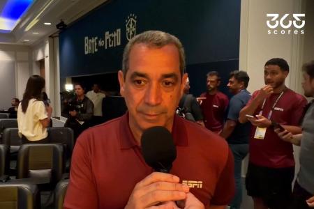 Zinho presta apoio à Parreira