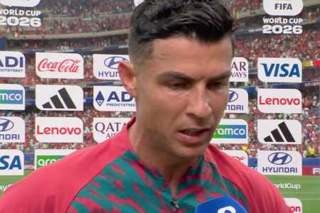 Cristiano Ronaldo fala após vitória