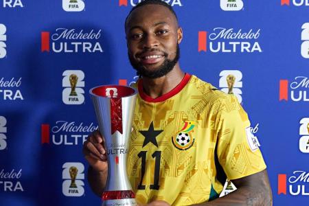Antoine Semenyo foi eleito o jogador da partida entre Gana e Panamá