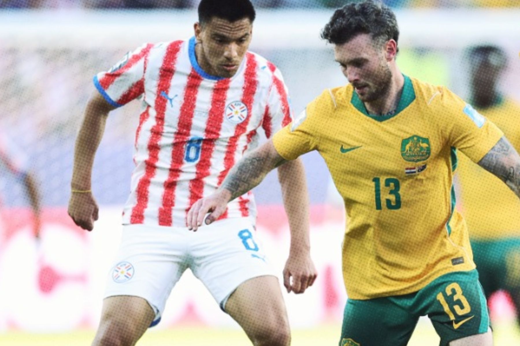 Paraguai x Austrália: Aiden O’Neill é eleito o melhor jogador da partida