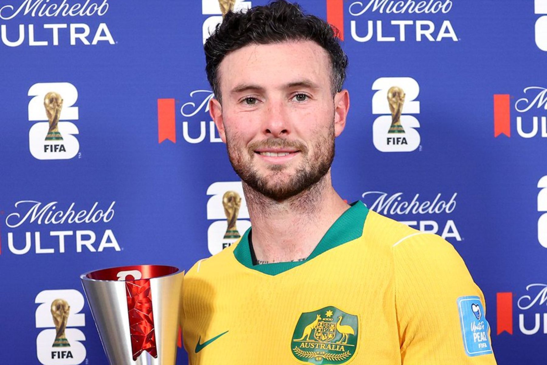 Paraguai x Austrália: Aiden O’Neill é eleito o melhor jogador da partida