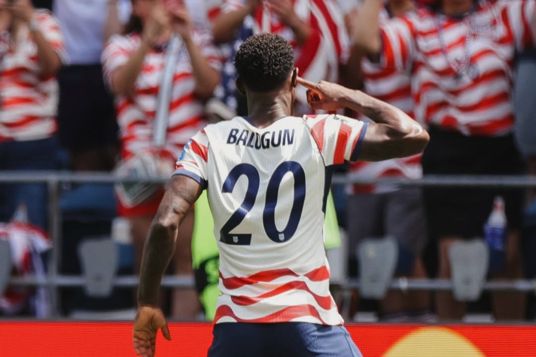 Estados Unidos x Austrália: Folarin Balogun é eleito o melhor jogador da partida