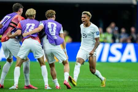 Nusa comemora gol pela Noruega