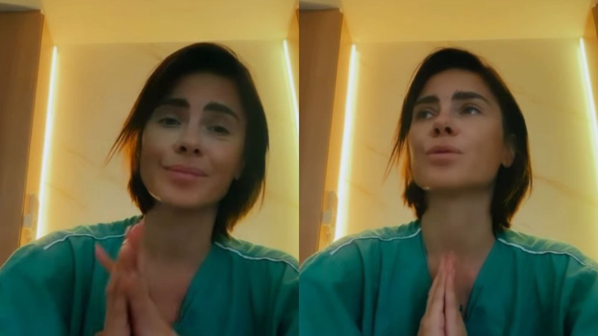 Internada há 4 dias, Carolina Dieckmmann revela infecção avançada: 'Tô viva'