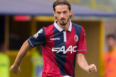 Marios Oikonomou pelo Bologna, da Itália