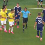 Escócia x Brasil: veja o que árbitro disse ao anular gol de Vini Jr. na Copa do Mundo