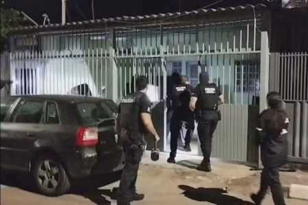 Casal foi preso na residência deles, em Samambaia