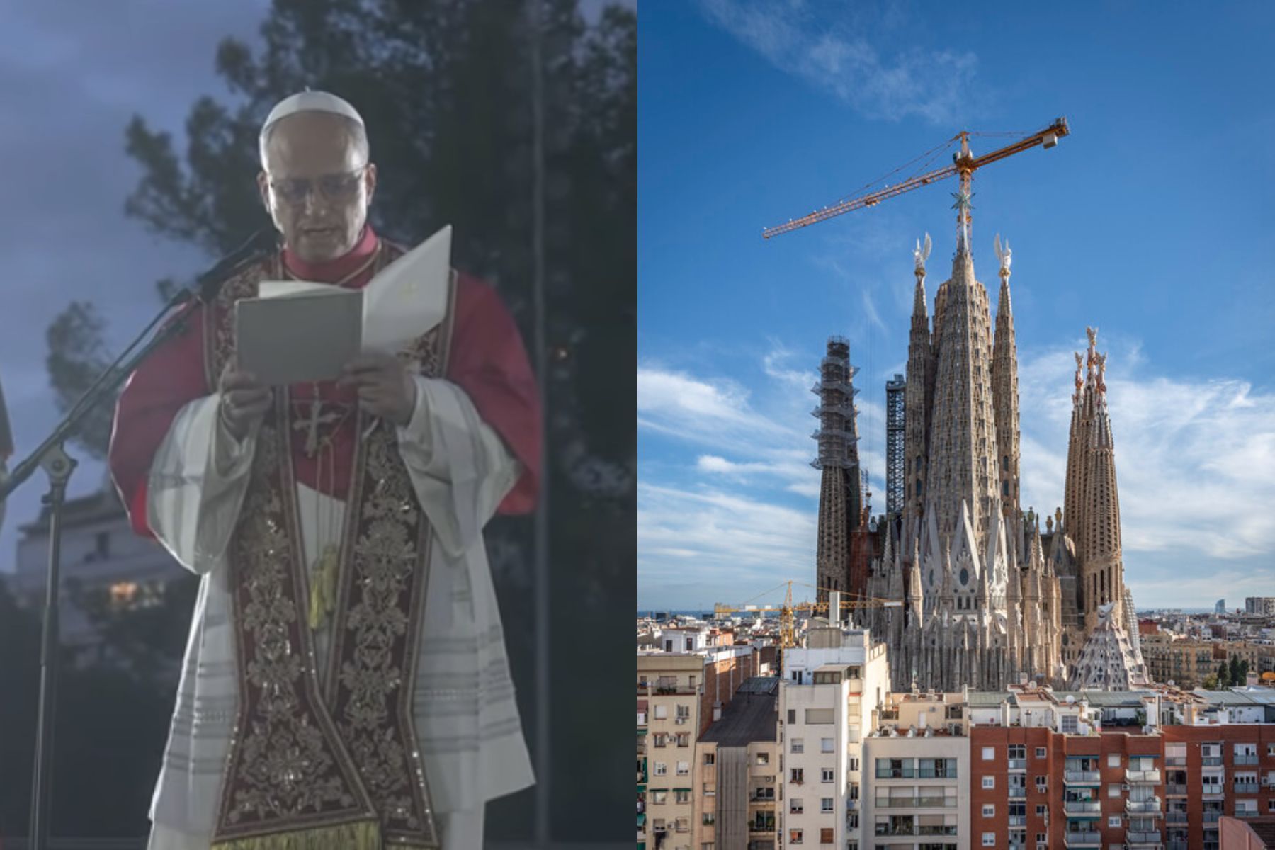 Papa reza missa na Sagrada Família e inaugura torre que tornou igreja a mais alta do mundo
