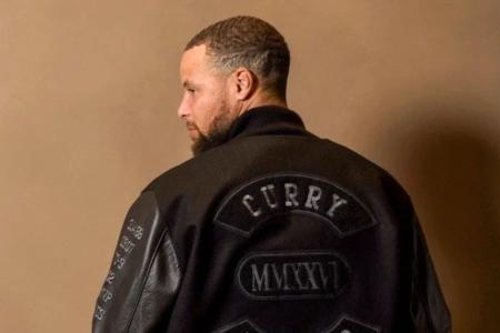 Stephen Curry em anúncio de parceria com Li-Ning