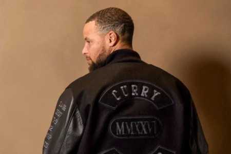 Stephen Curry em anúncio de parceria com Li-Ning