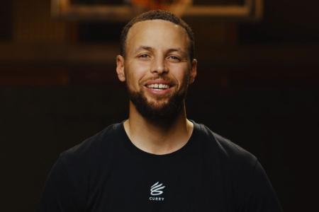 Stephen Curry em anúncio de parceria com Li-Ning • Divulgação/Thirty Ink