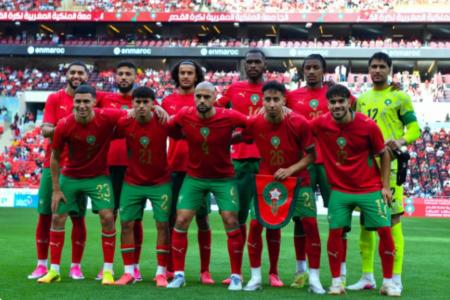 Marrocos em amistoso contra Madagascar