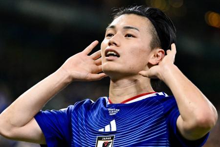 Ayase Ueda é eleito o melhor jogador da partida entre Japão e Tunísia