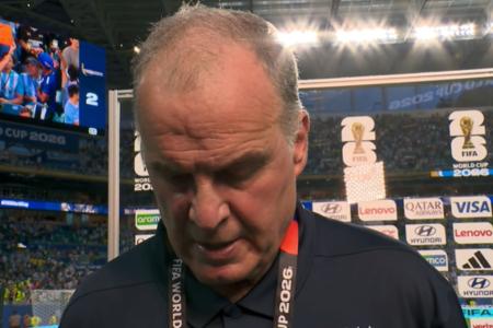 Marcelo Bielsa , técnico do Uruguai comenta empate contra Cabo Verde