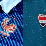 França x Iraque: veja os uniformes das seleções para o jogo da Copa do Mundo