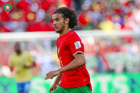 Ayyoub Bouaddi, camisa 6 de Marrocos, destacou-se na estreia contra o Brasil