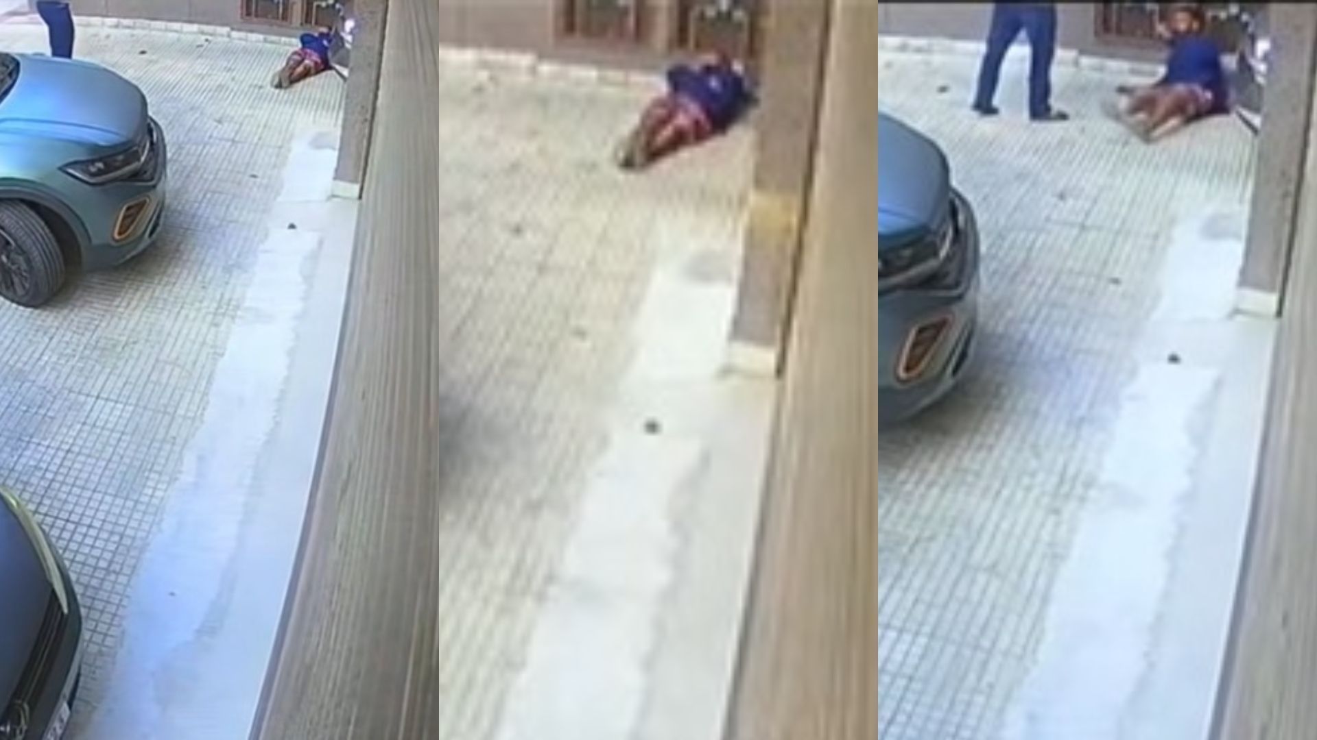 Aposentado evita atropelamento ao acordar homem que dormia na rua em BH