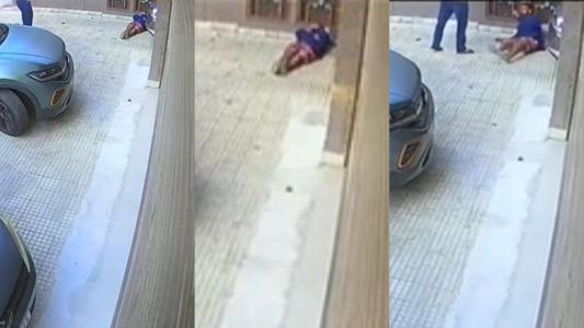 Homem foi acordado por aposentado que chegava no local