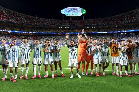 Argentina entra em campo novamente nesta segunda feira