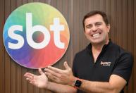 Rodrigo Bocardi celebra estreia no SBT: 'Só o começo'
