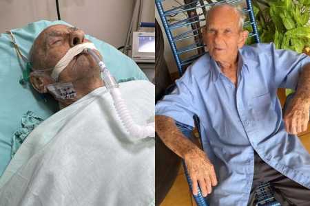 Vovô Anésio está na UTI