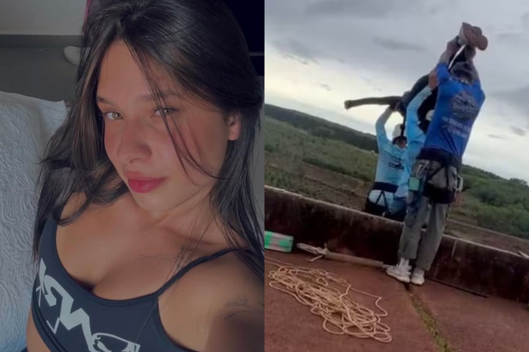 Quem era a jovem que morreu após salto de rope jump sem corda no interior de SP