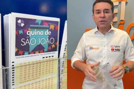Alessandro Montenegro colecionando vitórias na Mega-Sena, Lotofáci e Quina de São João