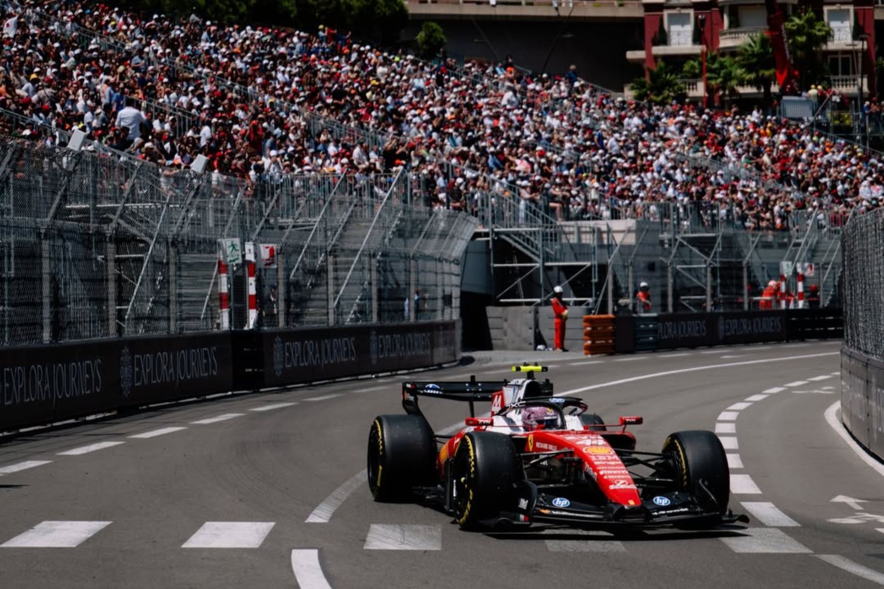 Ferrari domina primeiro treino livre do GP de Mônaco; Gabriel Bortoleto é 9º