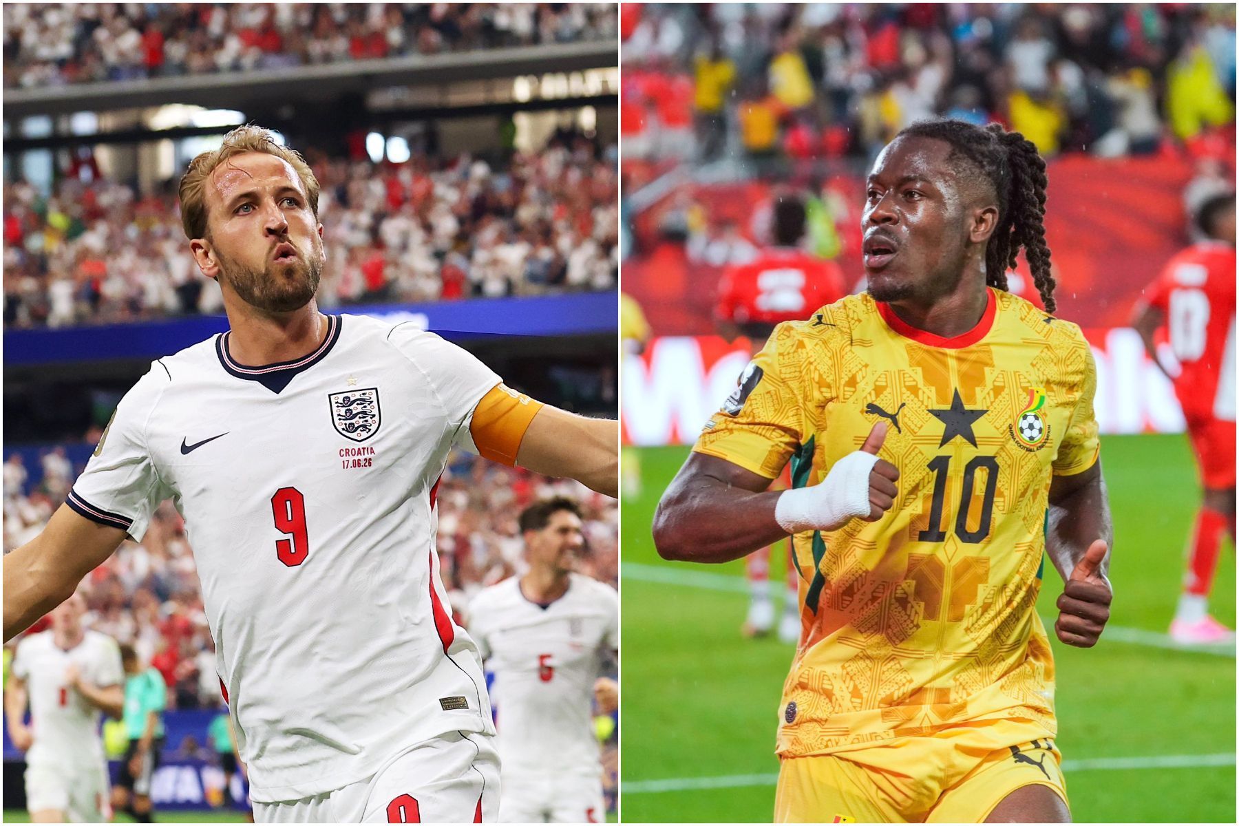Inglaterra x Gana: veja prováveis escalações para duelo pela Copa do Mundo