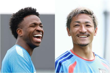 Vinicius Júnor, do Brasil, e Daizen Maeda, do Japão, se enfrentarão nos 16 avos da Copa do Mundo