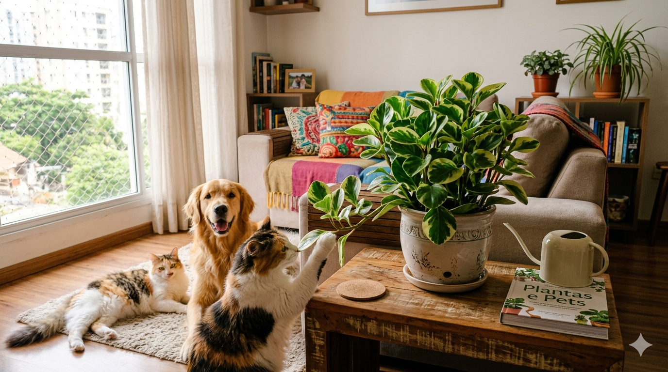 A planta segura para animais, que praticamente não exige cuidados e é ideal para iniciantes