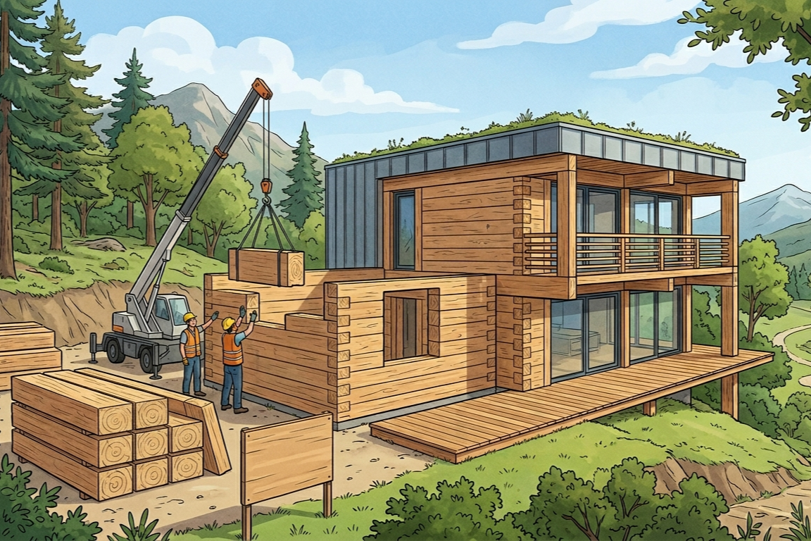 Conheça a invenção alemã que permite construir uma casa em 7 dias e sem cimento