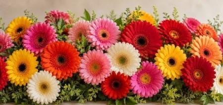 Gerbera com flores duplas da Bio Plugs • Bio Plugs