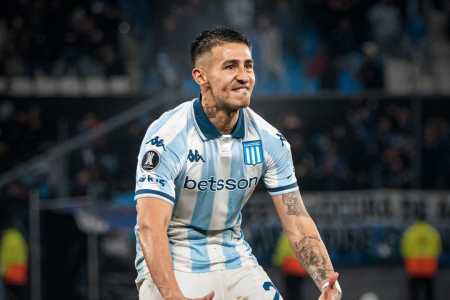Gabriel Rojas, lateral do Racing, alvo do Cruzeiro • Divulgação/Racing
