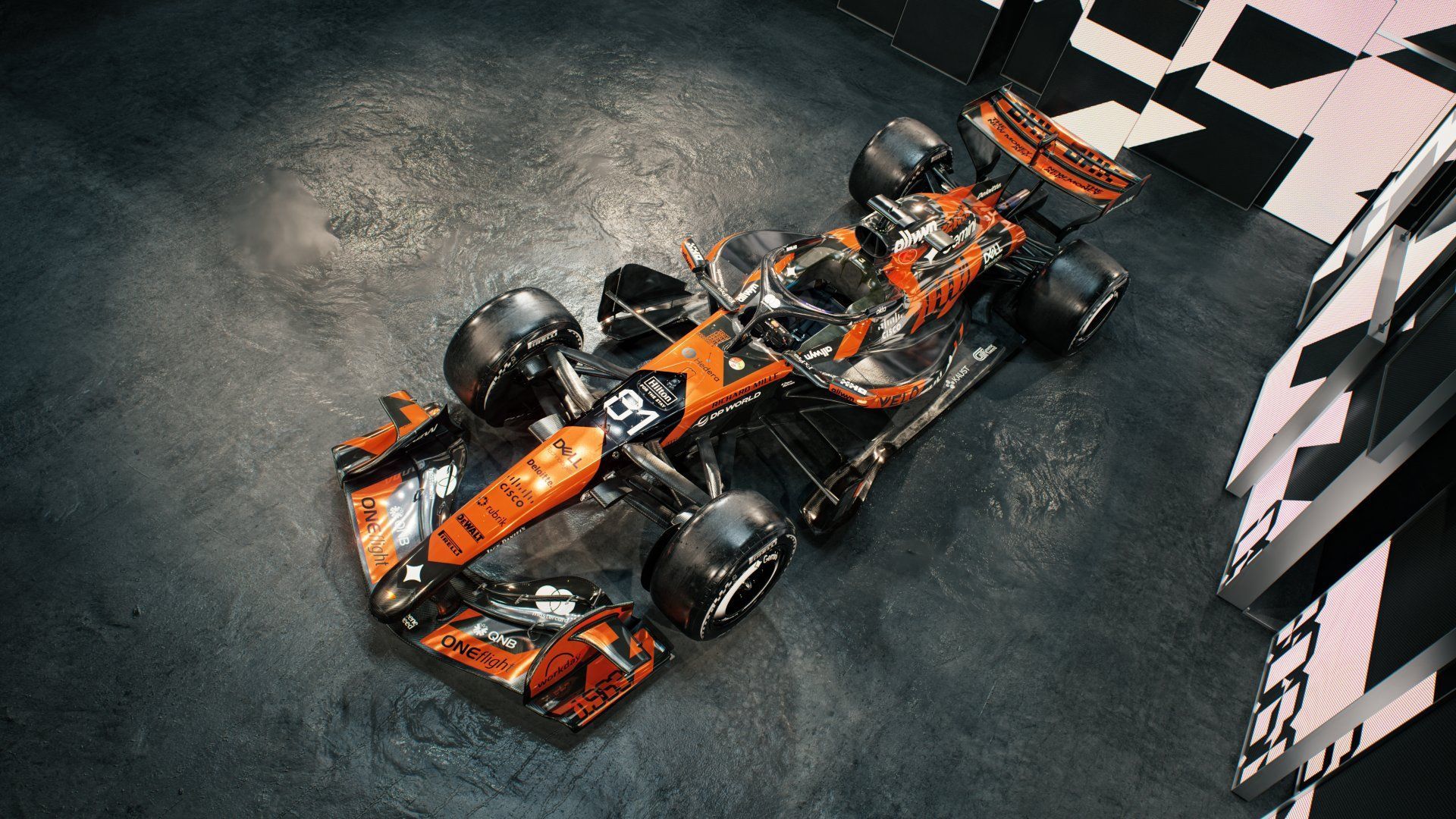 McLaren apresenta pintura especial em celebração à marca histórica na Fórmula 1