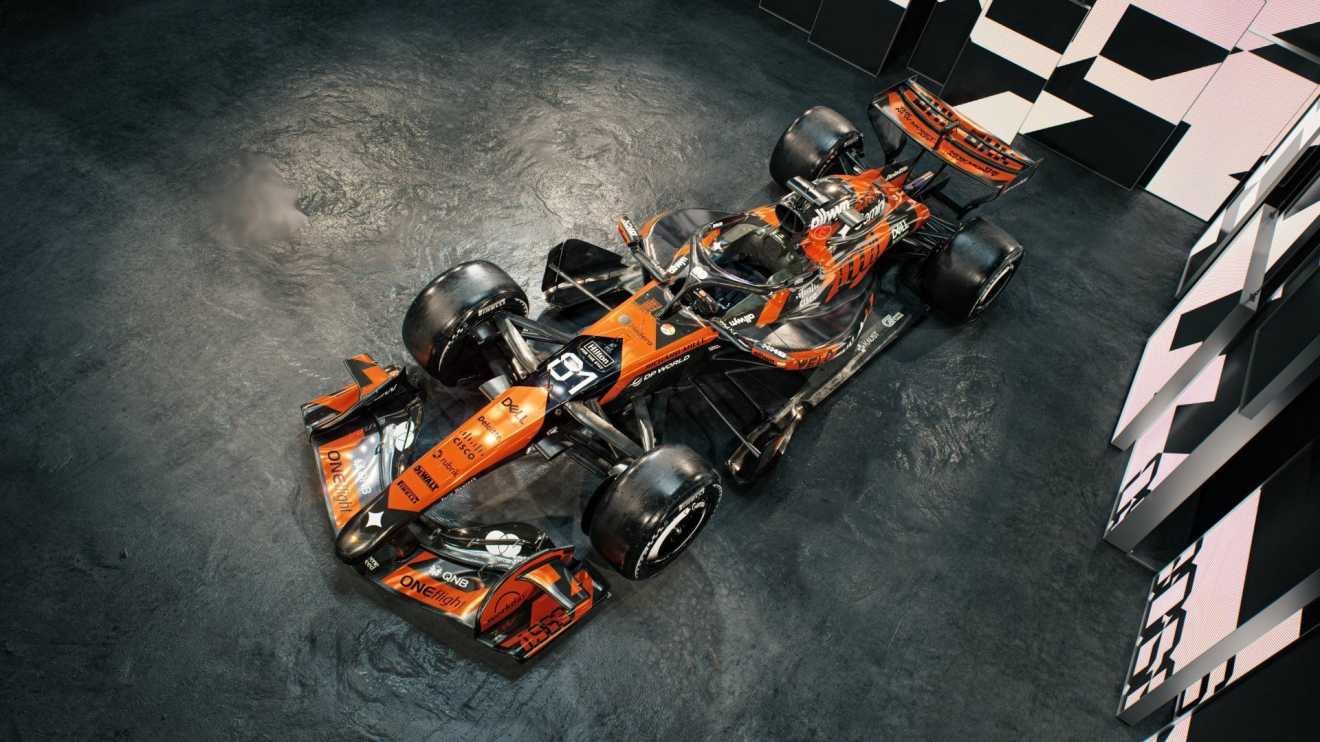 McLaren apresenta pintura especial em celebração à marca histórica na Fórmula 1