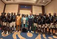 Delegação de Gana recebe visita 'ilustre' antes de estreia na Copa do Mundo