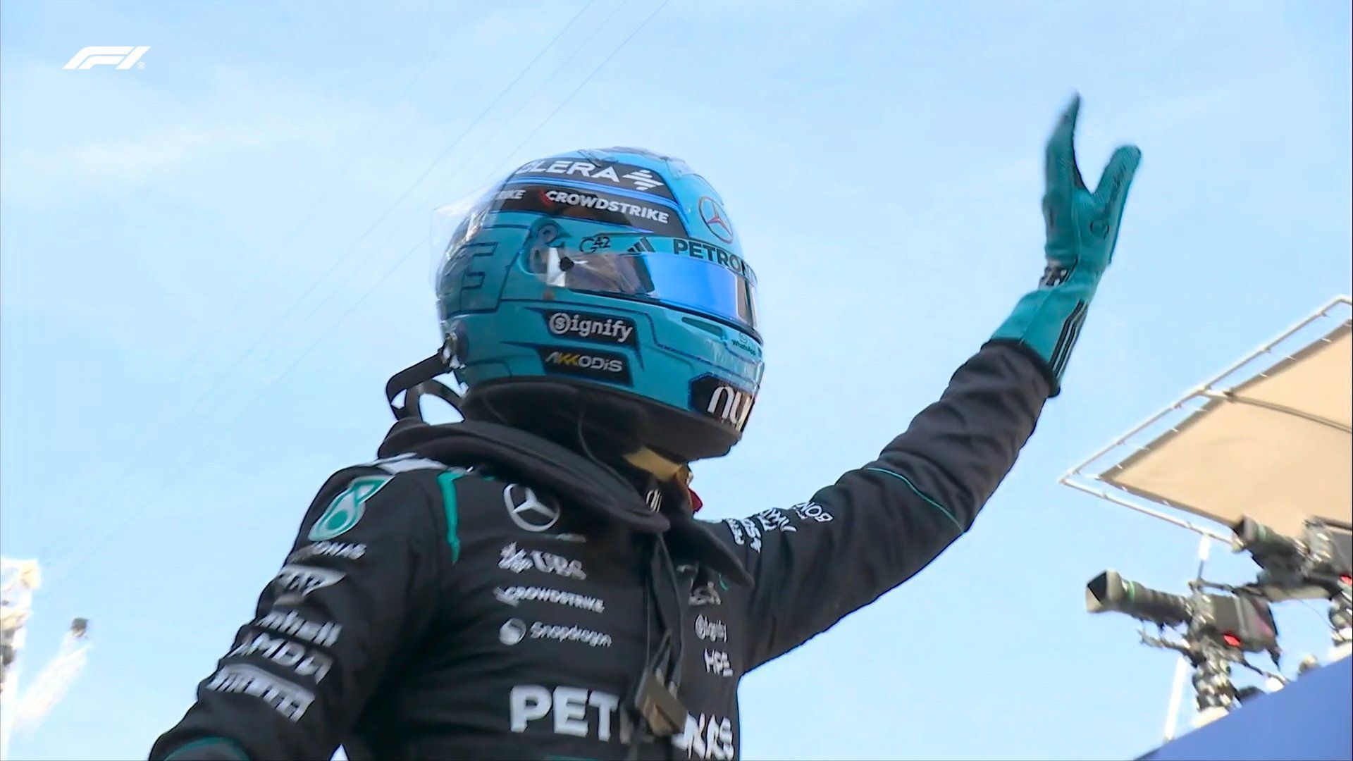 Russell supera Antonelli e Hamilton e anota a pole no GP de Barcelona de Fórmula 1