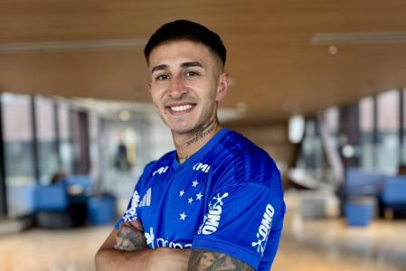 Gabriel Rojas, novo reforço do Cruzeiro • Divulgação/Cruzeiro