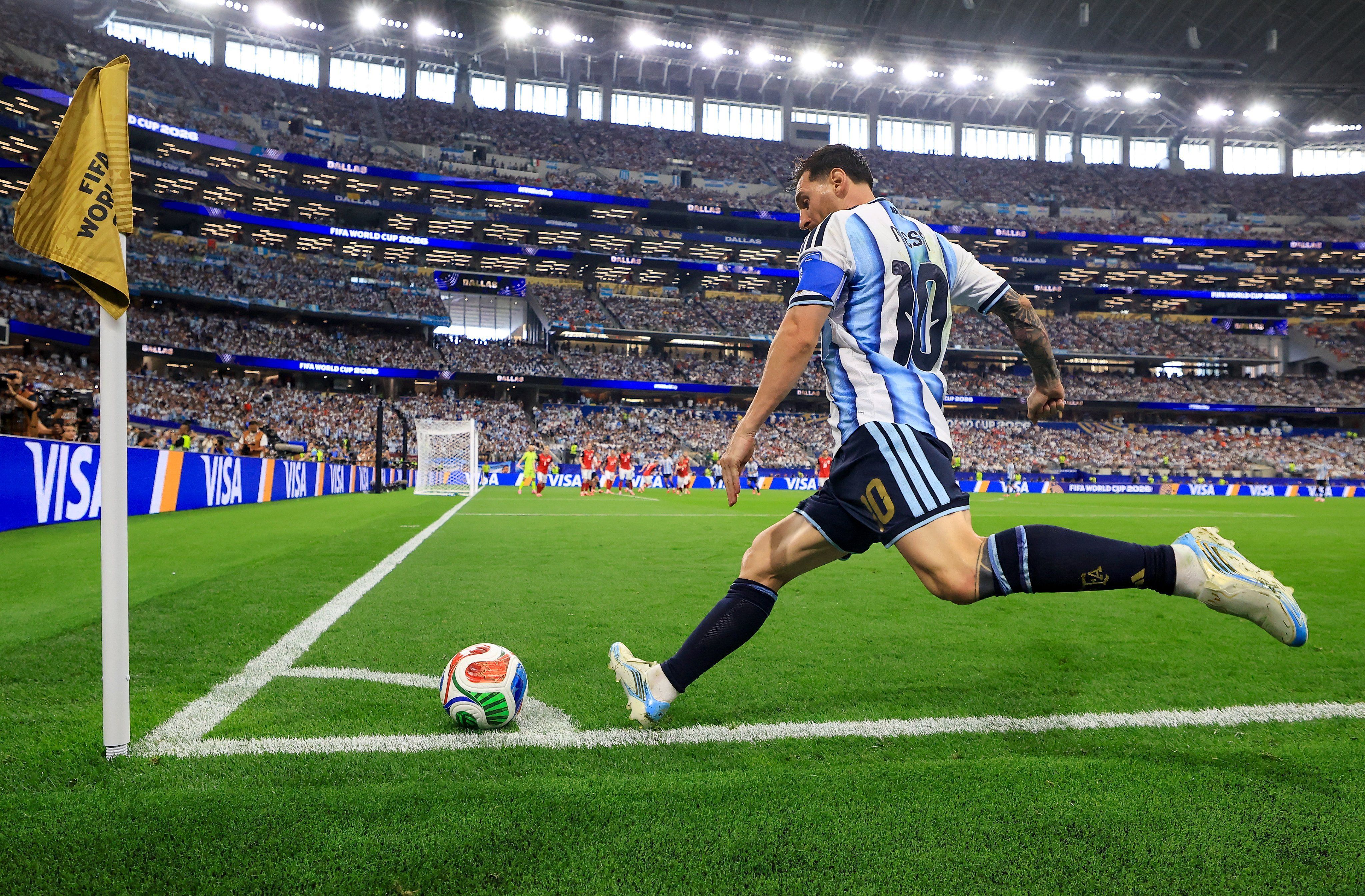 Scaloni abre o jogo sobre participação de Messi em Argentina x Jordânia
