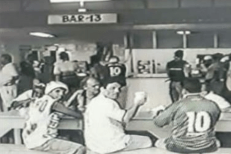 Bar do 13 servia o "tropeirão" para os torcedores em dias de jogos no Mineirão • Acervo pessoal | Tropeiro do 13