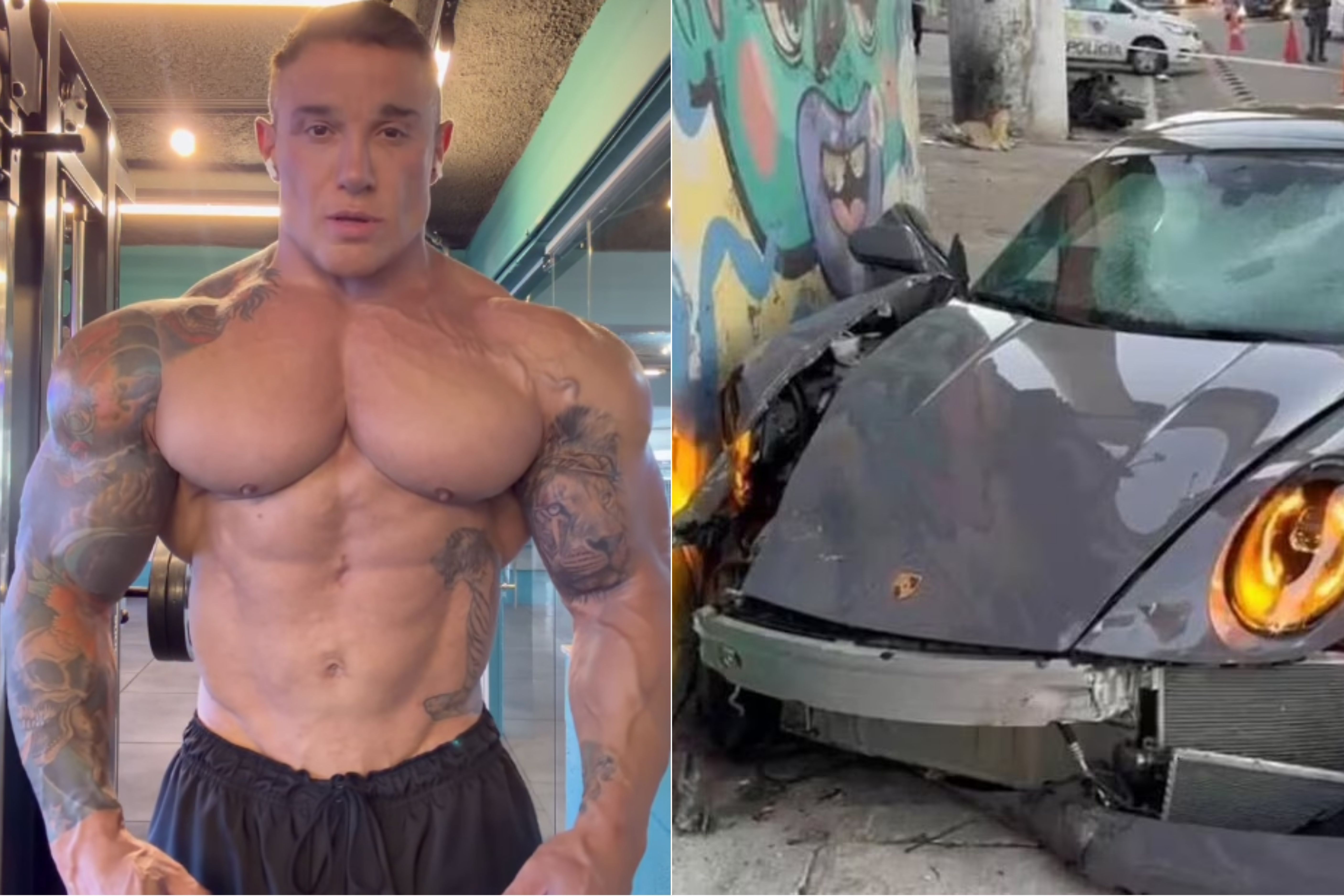 Veja tudo o que se sabe sobre acidente com porsche envolvendo Fábio Giga