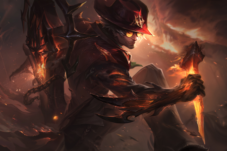 Primeira skin de Locke será da linha 'Velho Oeste' • Divulgação/Riot Games